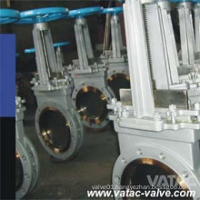 Manual Double Flange Knife Gate Valve